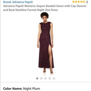 BNWT Adrianna Papell Gown Size 6
